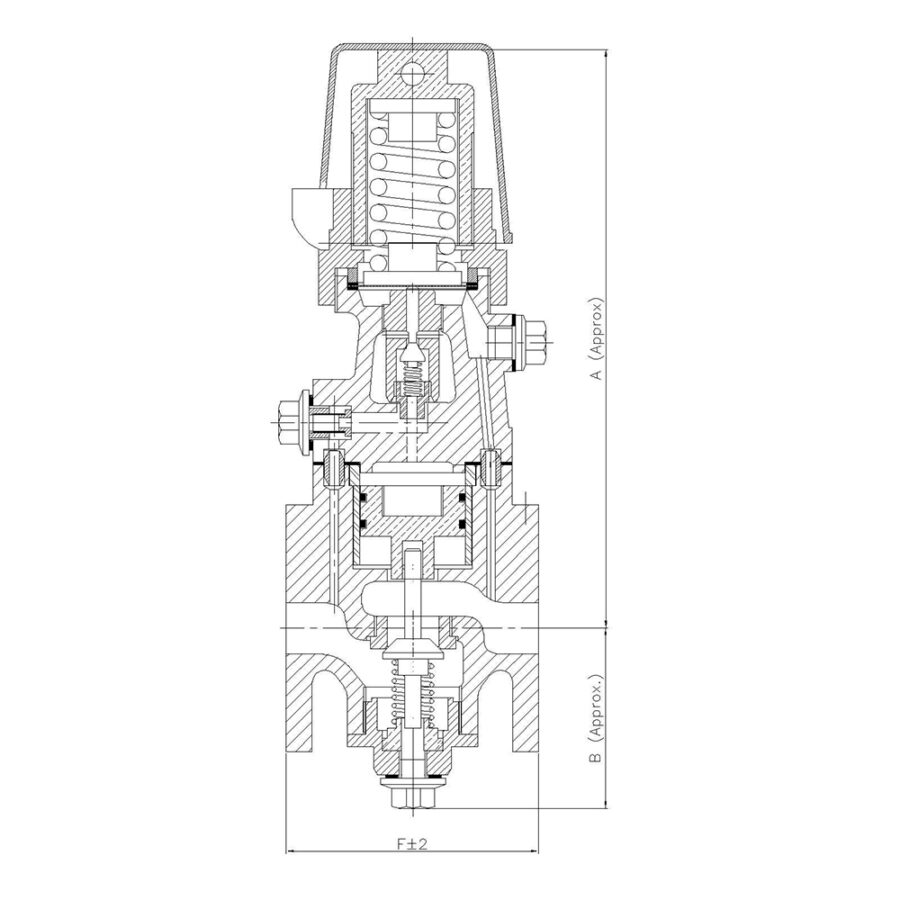 370 Bar MS Pressure Relief Valve, For Hydraulic System, Valve Size: 0.6  Inch at Rs 450 in Ahmedabad