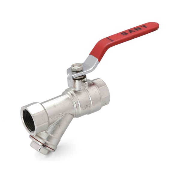 FBV4 - Brass Ball Valve with Strainer