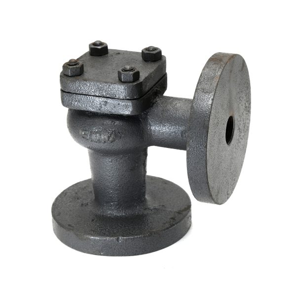 CI-4A - Cast Iron Right Angle Lift Check Valve