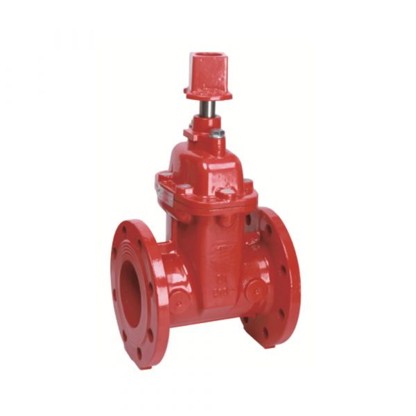 BS Flanged Resilient NRS Gate Valve