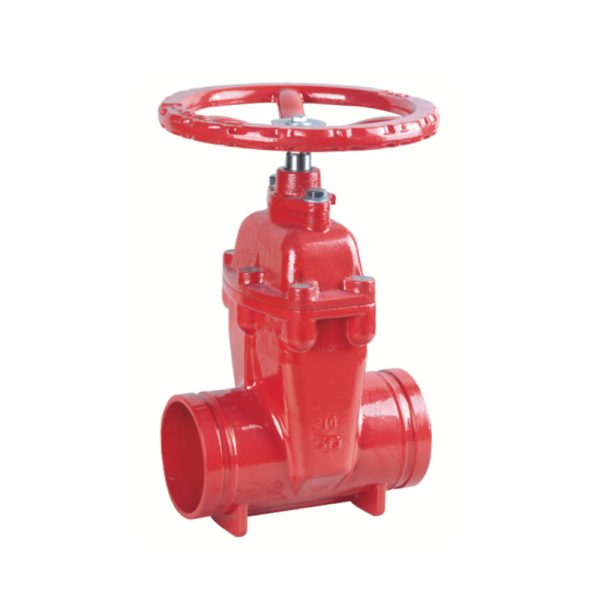 Grooved Resilient NRS Gate Valve